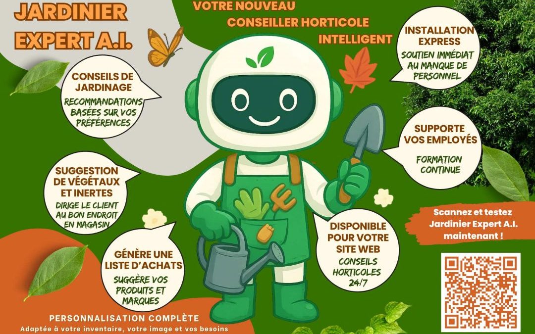 🌿 Pourquoi les jardineries qui adoptent une IA spécialisée prennent une longueur d’avance