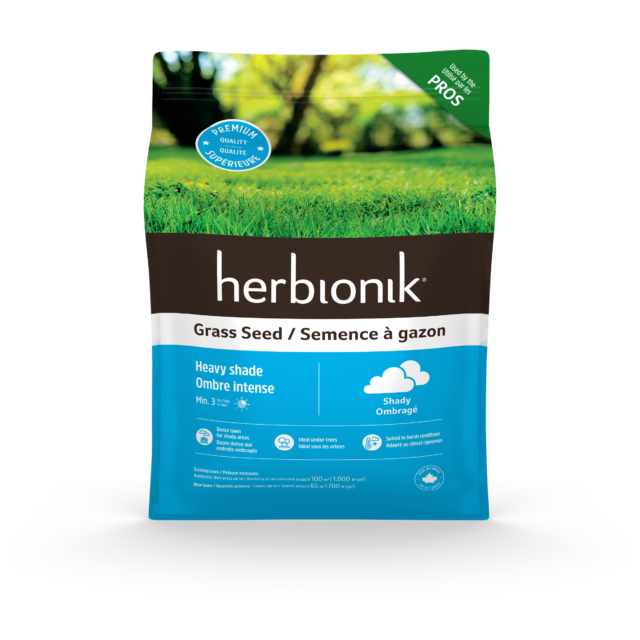 Sac de semence à gazon Herbionik Ombre intense de Gloco.